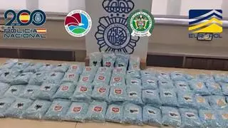 Incautadas en el aeropuerto de Madrid 250.000 pastillas de droga sintética procedentes de Colombia