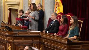 Francina Amergol en la apertura de la legislatura.