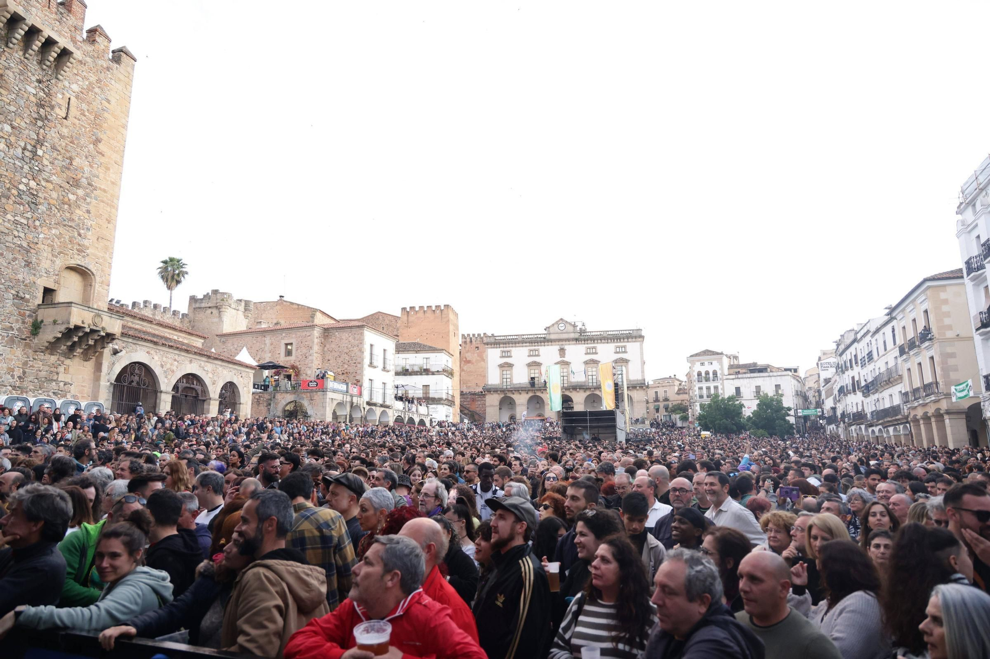 Las imágenes del sábado de Womad en Cáceres