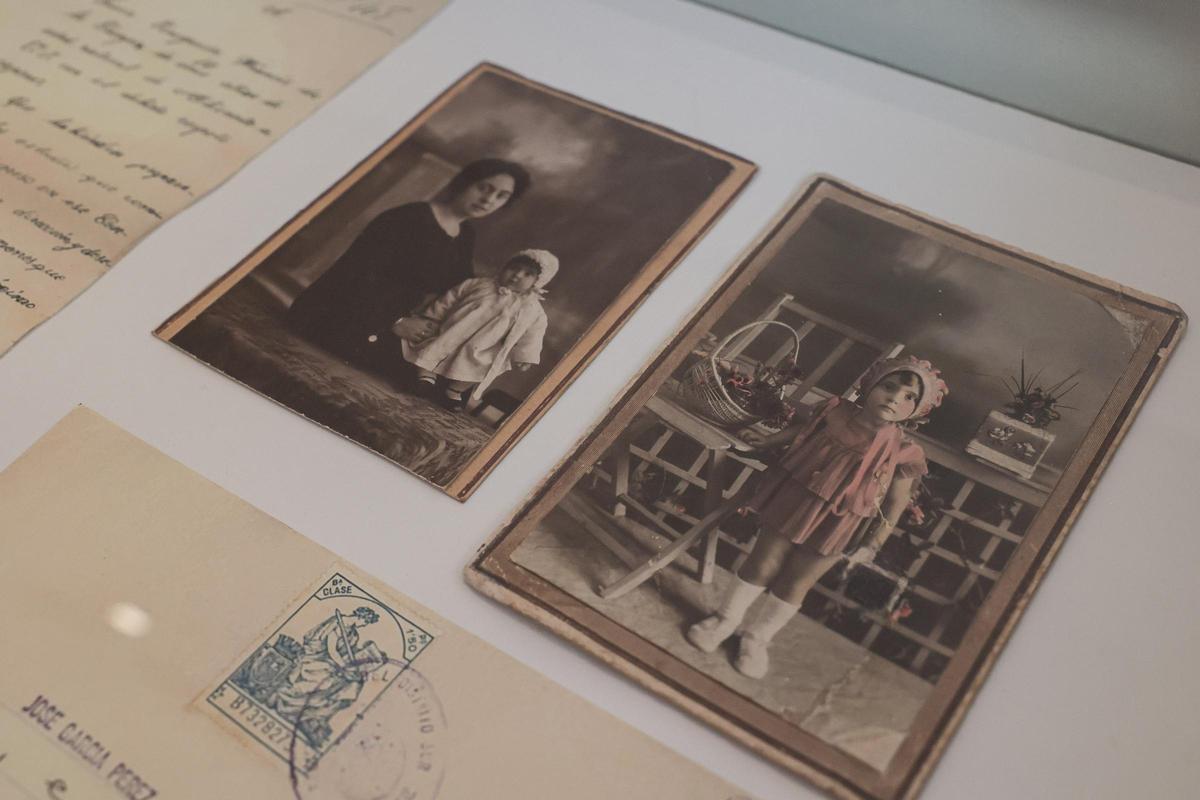 Fotografías de niña de la artista alicantina
