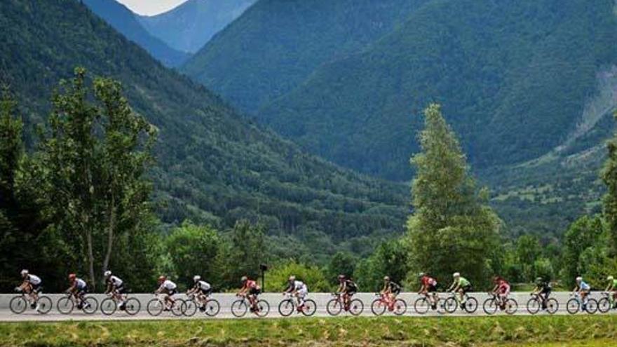 Imagen de una prueba del Tour de Francia 2017.