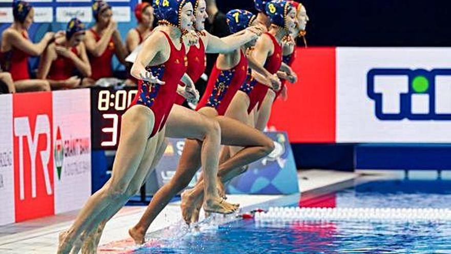 Espanya de waterpolo femení guanya l&#039;Europeu