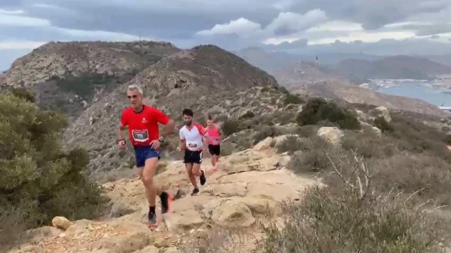 Carlos Gallego e Inma Tonda triunfan en el Cross Trail de Santa Lucía