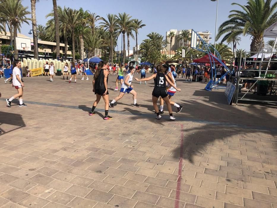 Campeonato de baloncesto 3x3 en La Ribera