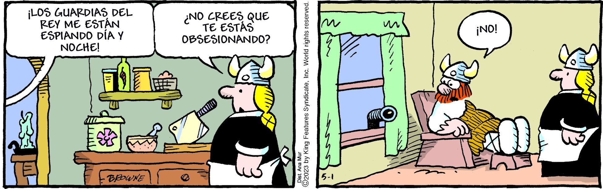 Olafo el vikingo (27 de mayo de 2023)