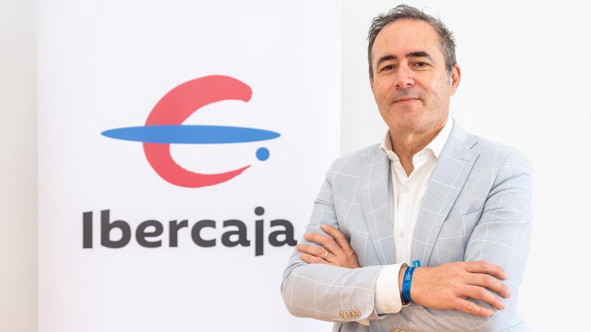 José María Santos Figueroa, responsable de Instituciones del Arco Mediterráneo de Ibercaja.