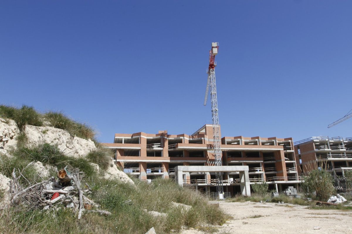 Estructura abandonada del hotel. Moisés Copa