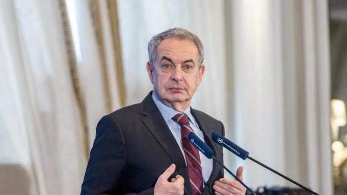 L'expresident del Govern central, José Luis Rodríguez Zapatero