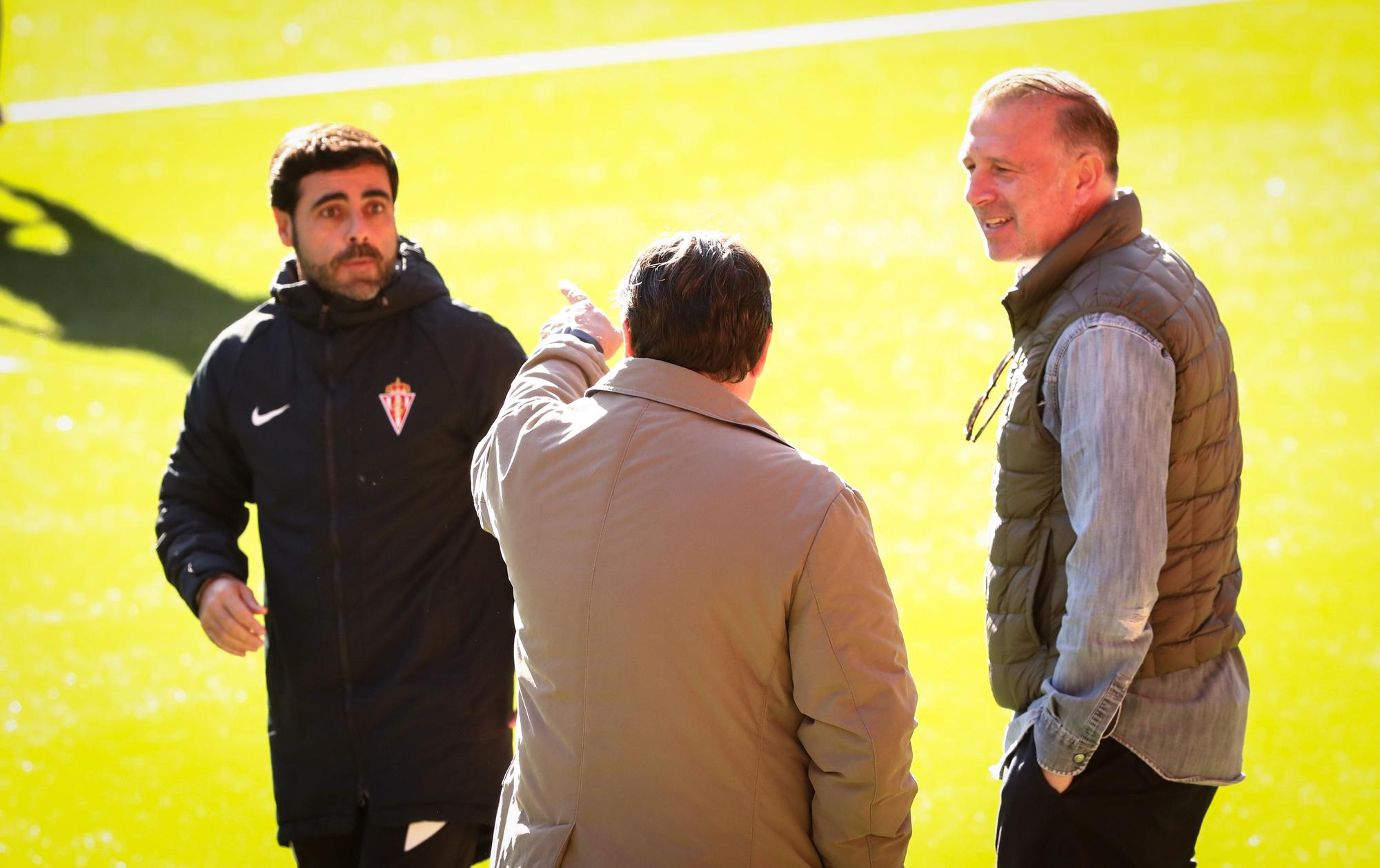 David Gallego, Javi Rico y Javier Fernández, este año en Mareo