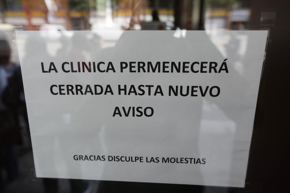 Concentració de protesta idental