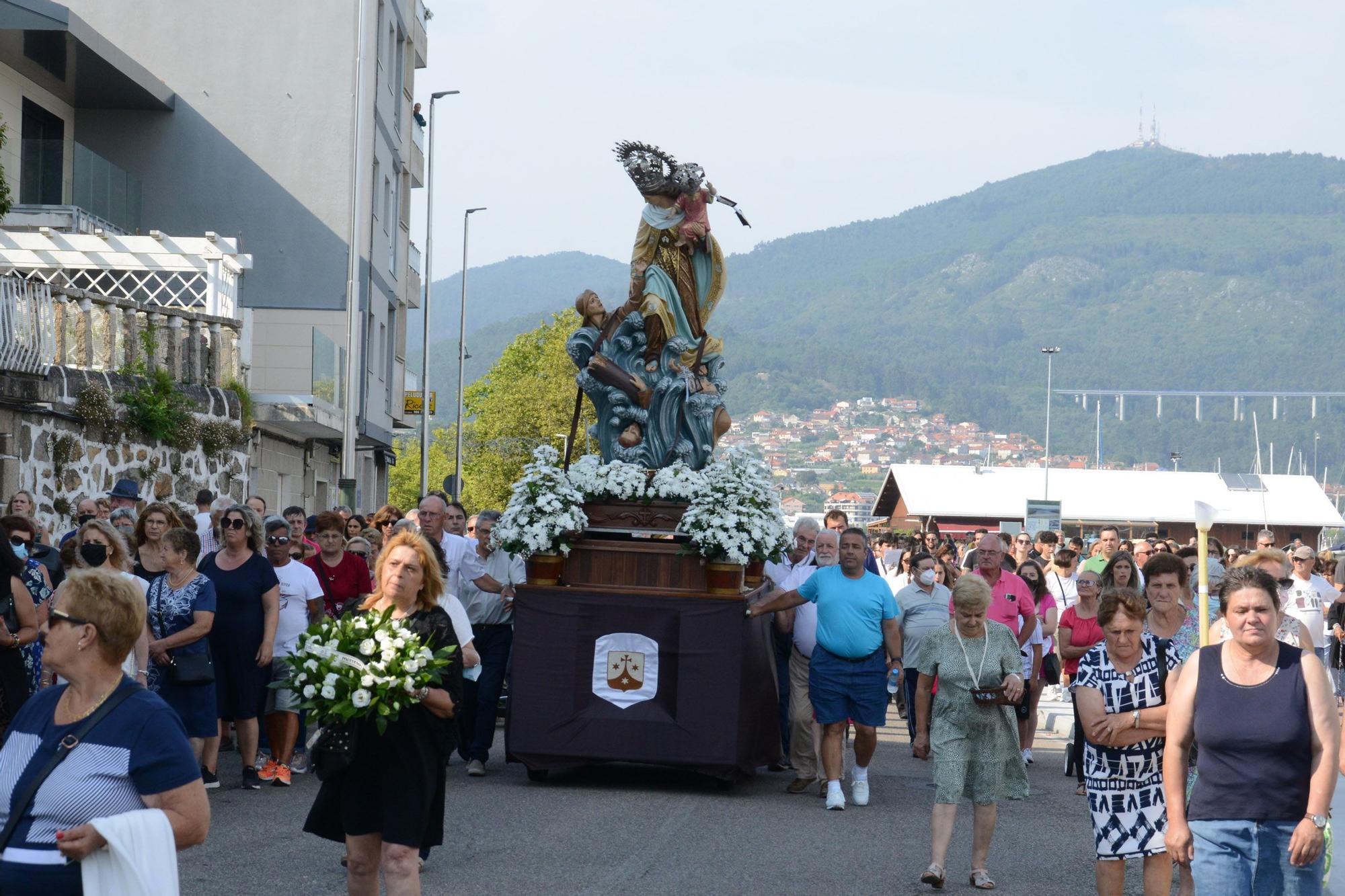 Las celebraciones de la Virgen del Carmen en Moaña