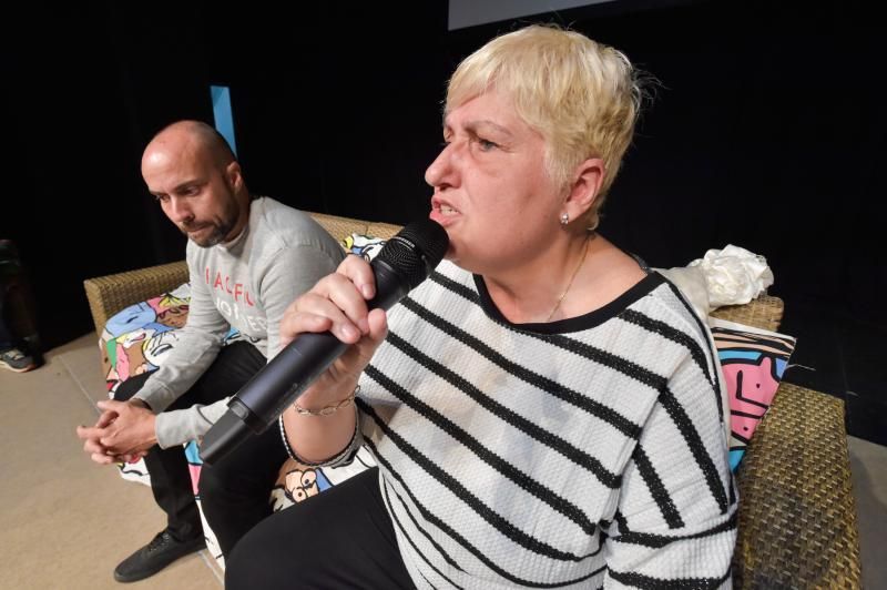 22-02-2020 LAS PALMAS DE GRAN CANARIA. Actores del Grupo Antígona de la ONCE que representan la obra 'Amor de don Perlimplín', Sala Insular de Teatro. Fotógrafo: ANDRES CRUZ  | 22/02/2020 | Fotógrafo: Andrés Cruz