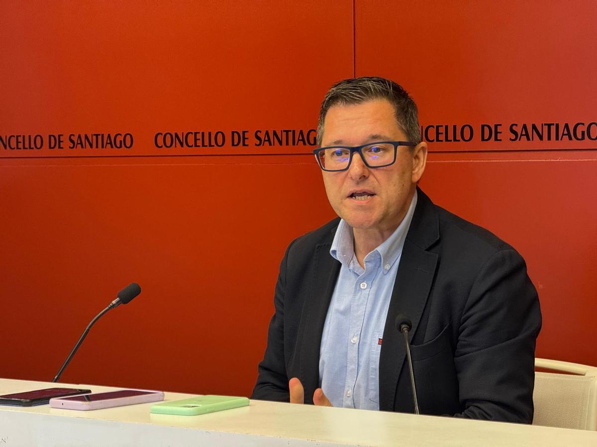 José Ramón de la Fuente, concelleiro do PP de Santiago