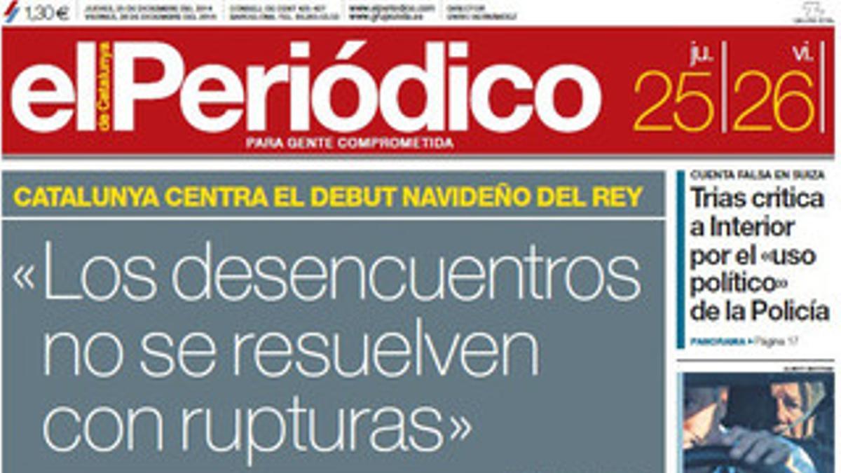 Portada de la edición del 25 / 26 de diciembre