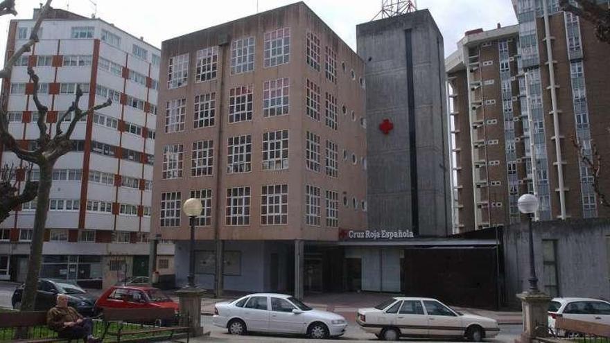 Fachada de la sede de Cruz Roja.