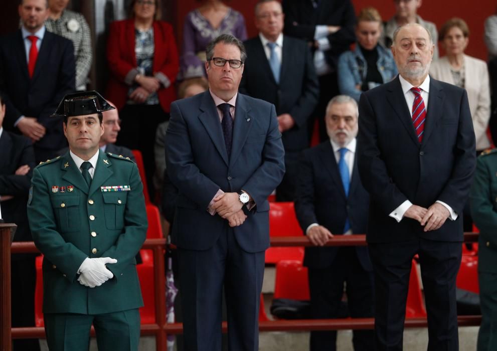 Acto del 173 aniversario de la Fundación de la Guardia Civil en Rubín