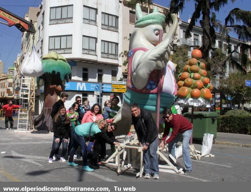 Las fallas salen a la calle en la provincia