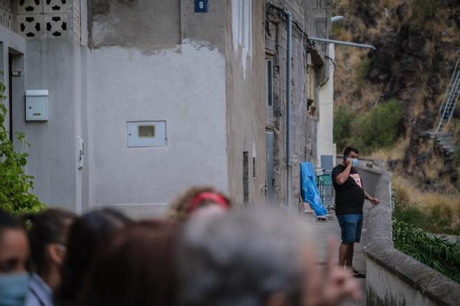 Desalojo de los vecinos del camino de La Ermita
