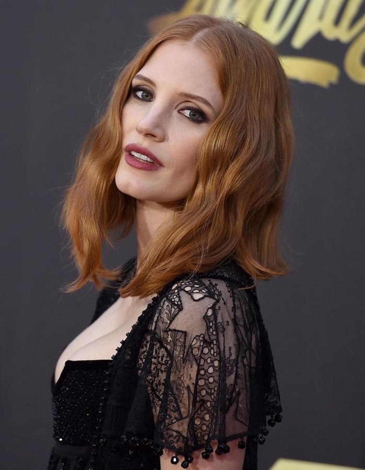 El look de belleza de Jessica Chastain