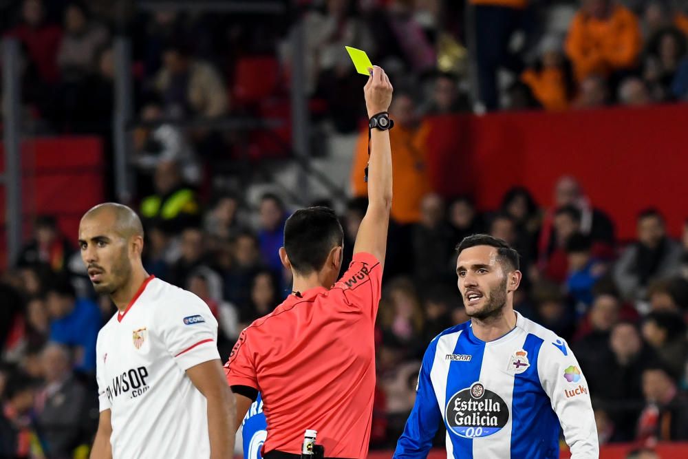 El Dépor cae 2-0 en Sevilla