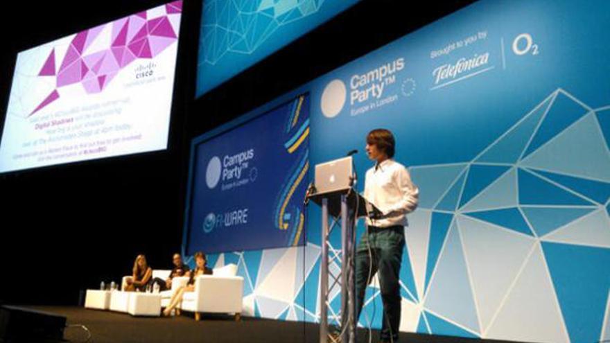 La expedición canaria aterriza en el Campus Party London 2013