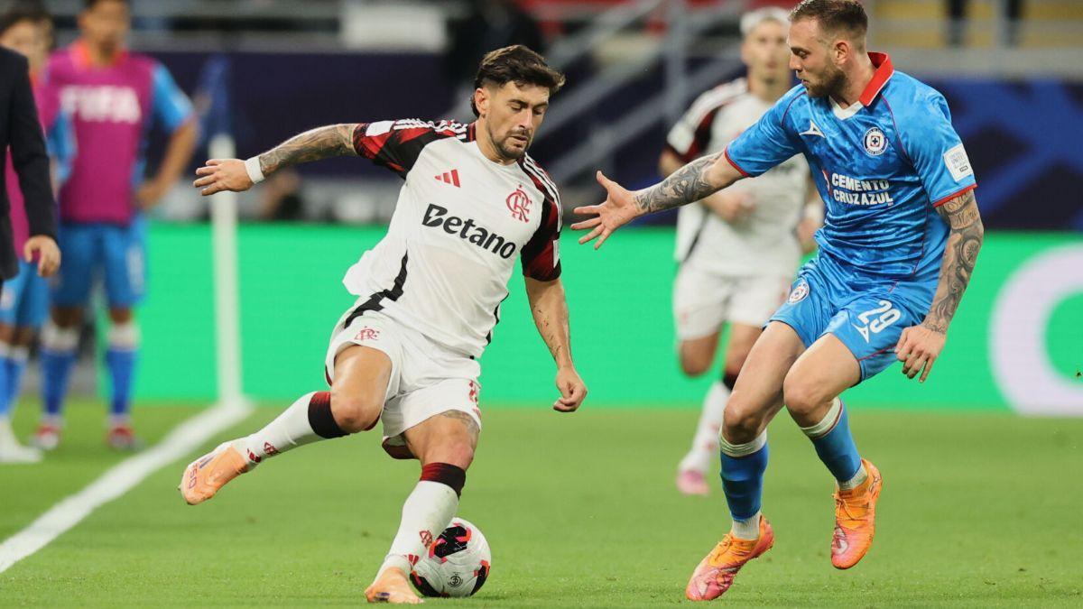 De Arrascaeta clasificó al Flamengo con sus dos goles