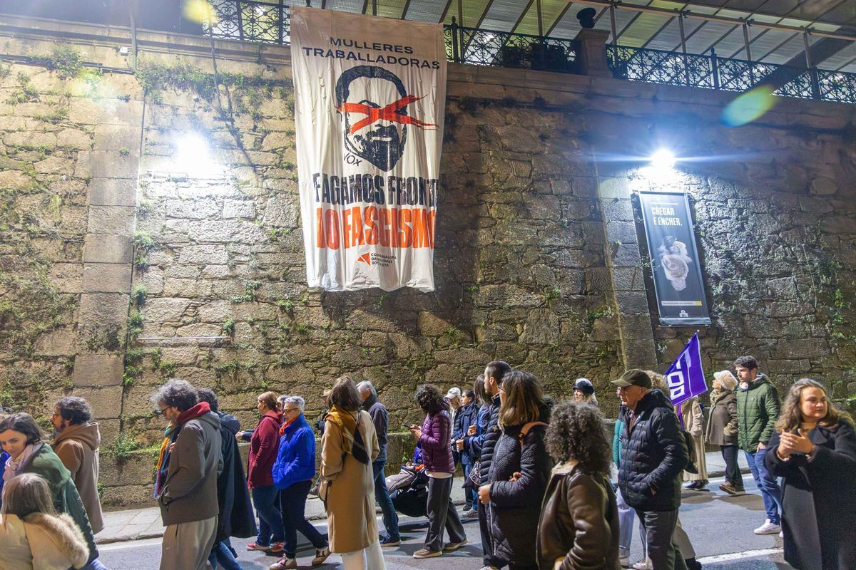 Un grito pola igualdade. 8M en Santiago