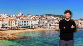 El refugio de Jordi Cruz (47 años) es una antigua villa marinera de la Costa Brava con casas blancas del siglo XVIII