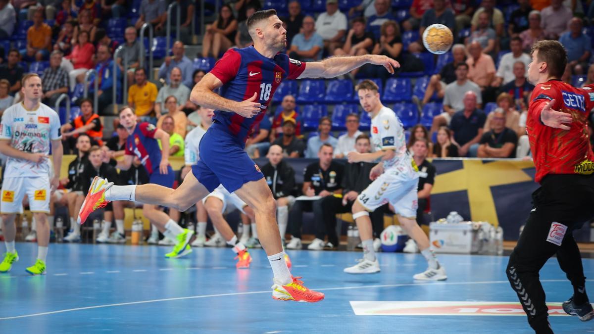 Blaz Janc, en una acción deliciosa de lanzamiento