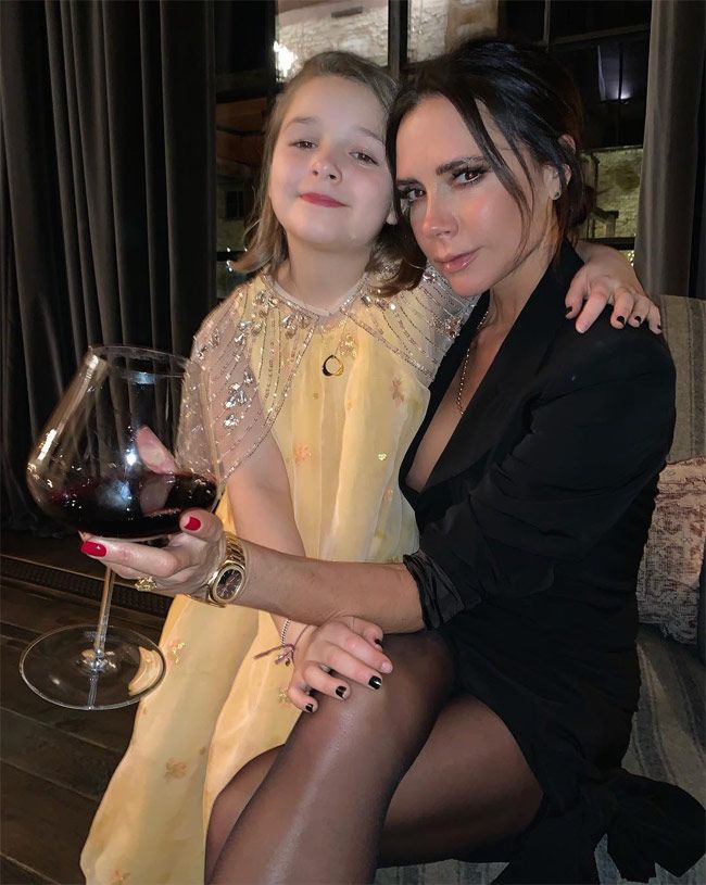 Victoria Beckham y su hija, Harper