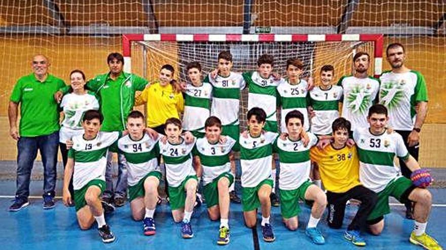 El campionat d&#039;Espanya d&#039;handbol infantil engresca Bordils i Sarrià