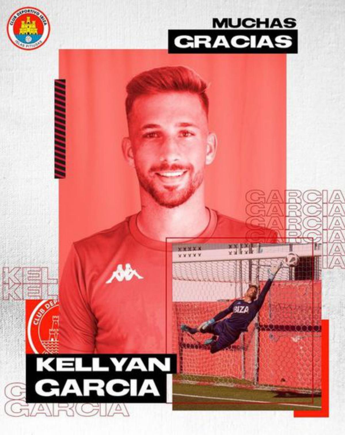 Kellyan García no sigue en el club.  | CD IBIZA