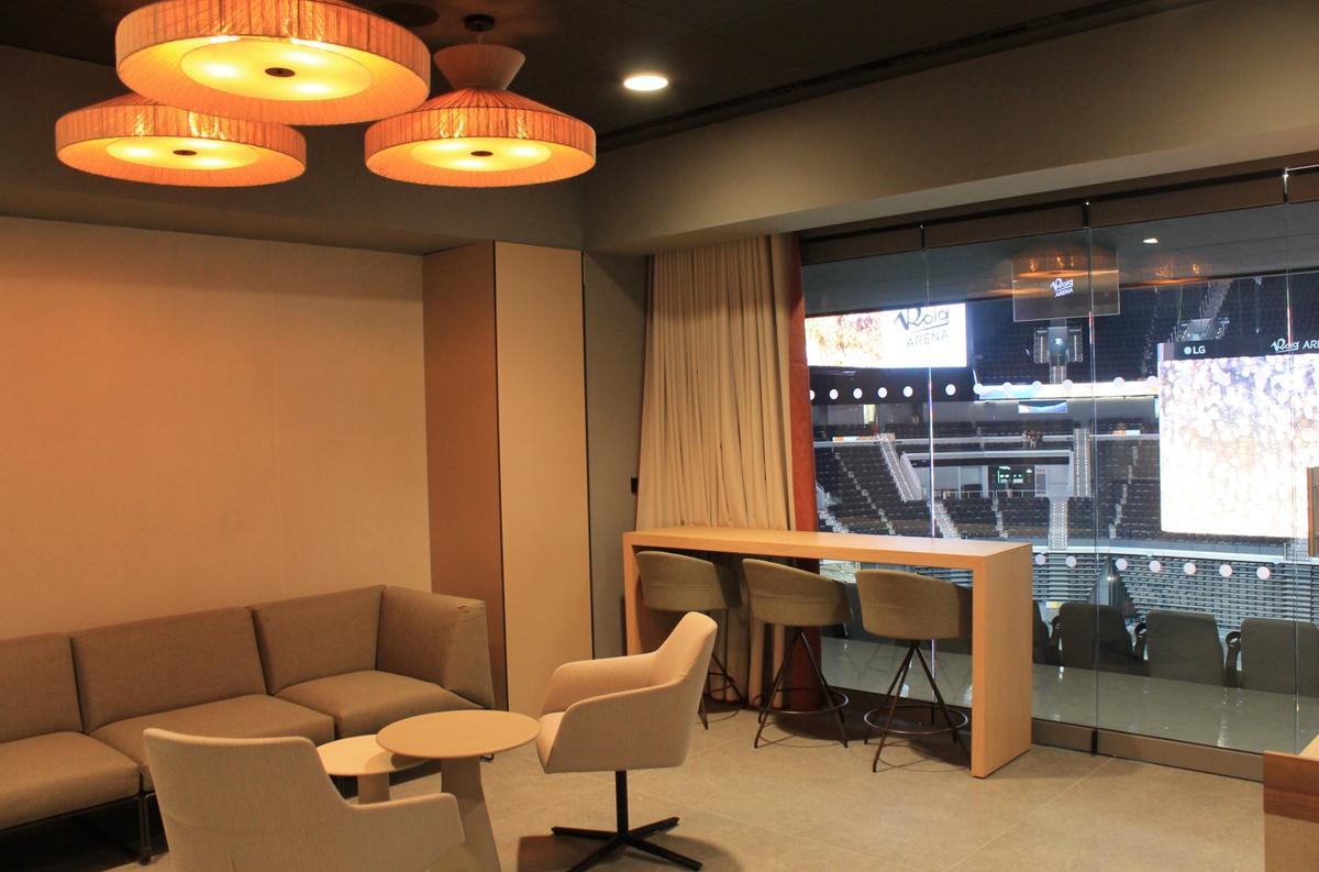 Espacio del Palco VIP en el Roig Arena