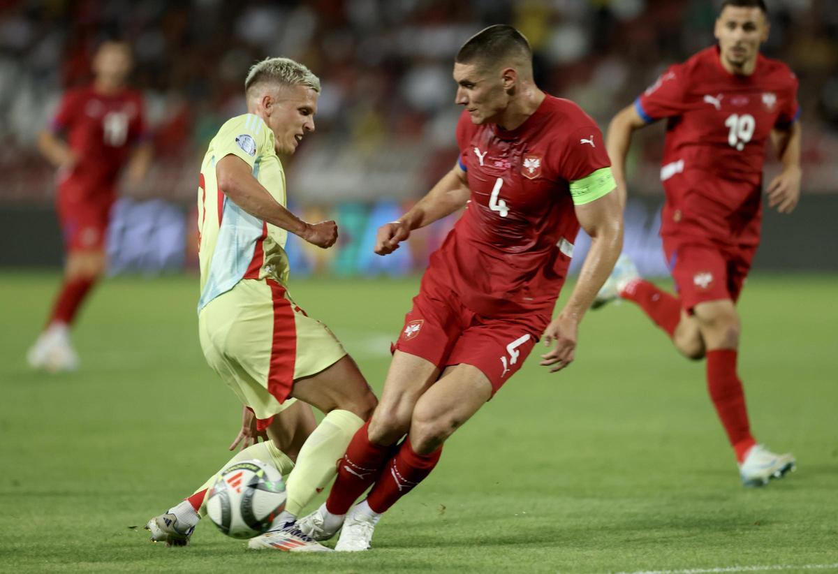 Nations League: Serbia - España, en imágenes.