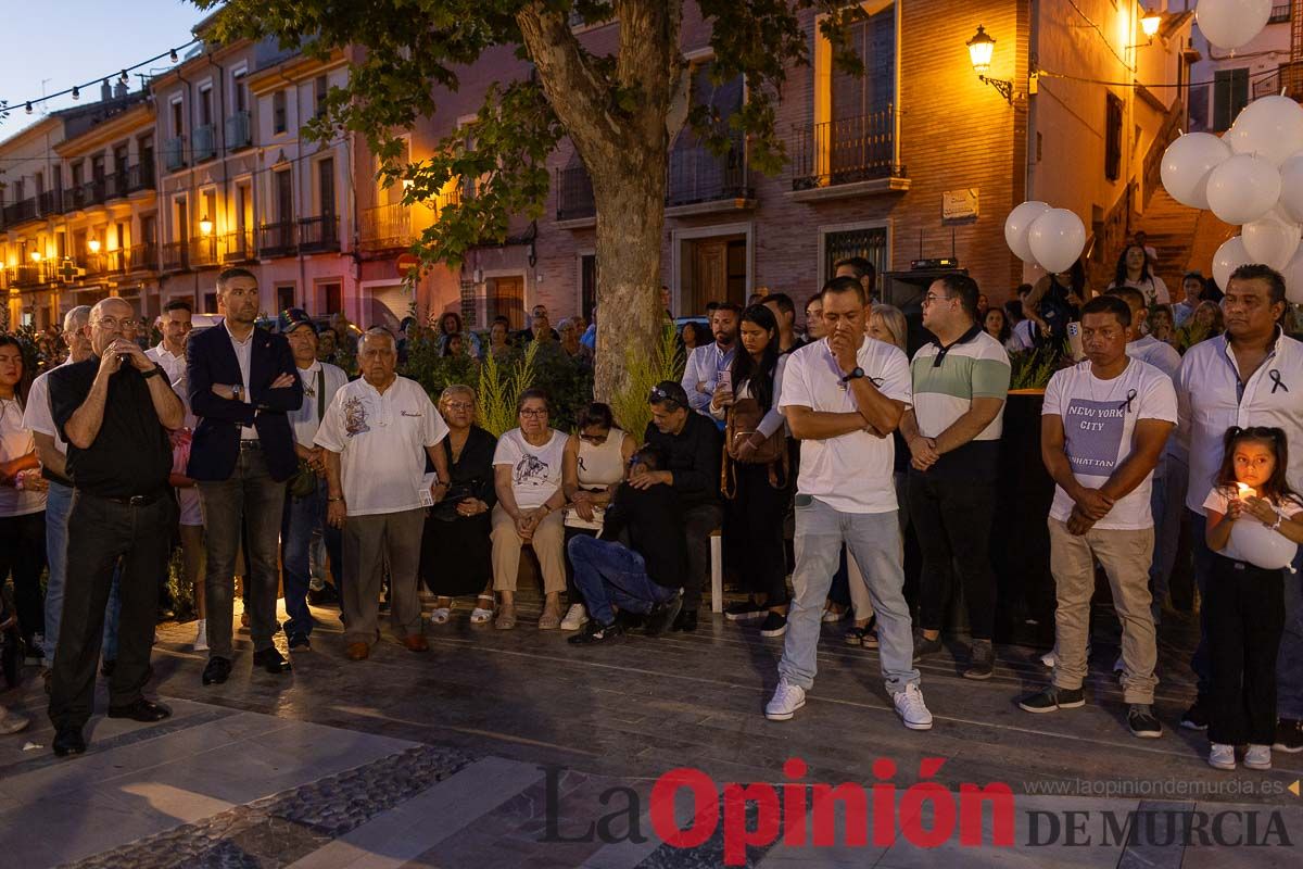 Homenaje a los cuatro fallecidos de Caravaca en el incendio de las discotecas de Murcia