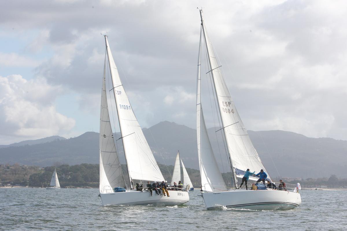 Una regata anterior.