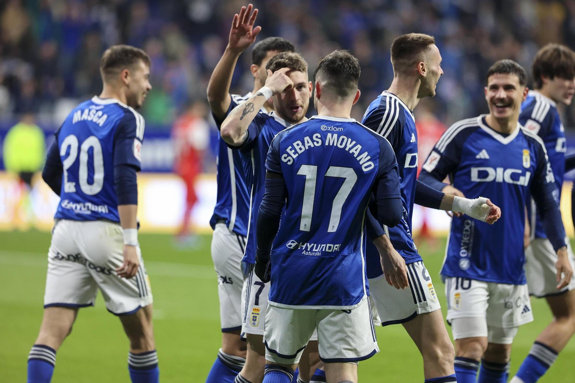 Así fue el partido entre el Real Oviedo y el Amorebieta