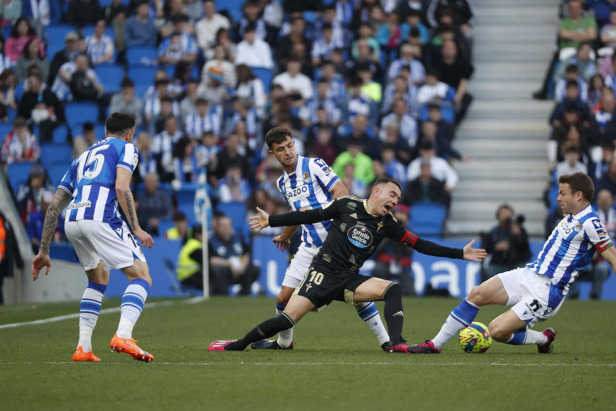 Todas las imágenes del partido entre la Real Sociedad y el Celta