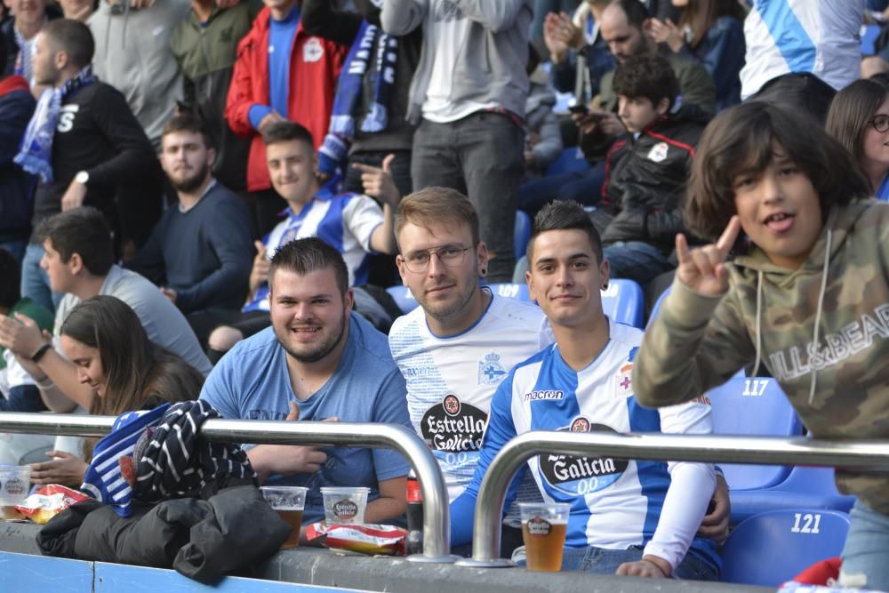 La afición disfrutó con el acceso a play off