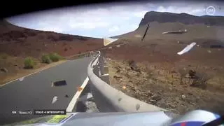 Brutal accidente en el 47º Rally Islas Canarias