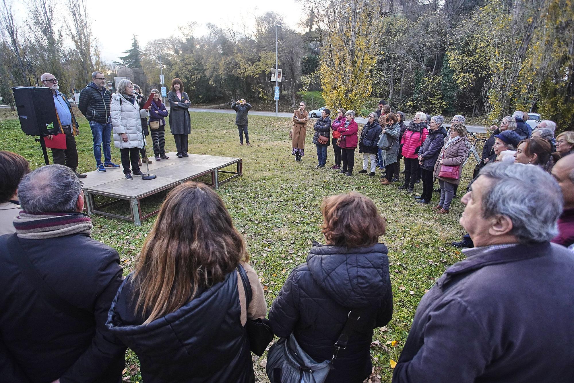 Bateig dels Jardins de Sant Ponç amb el nom de Rosa Bonillo González