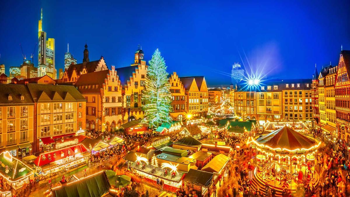 mercado de navidad, Frankfurt