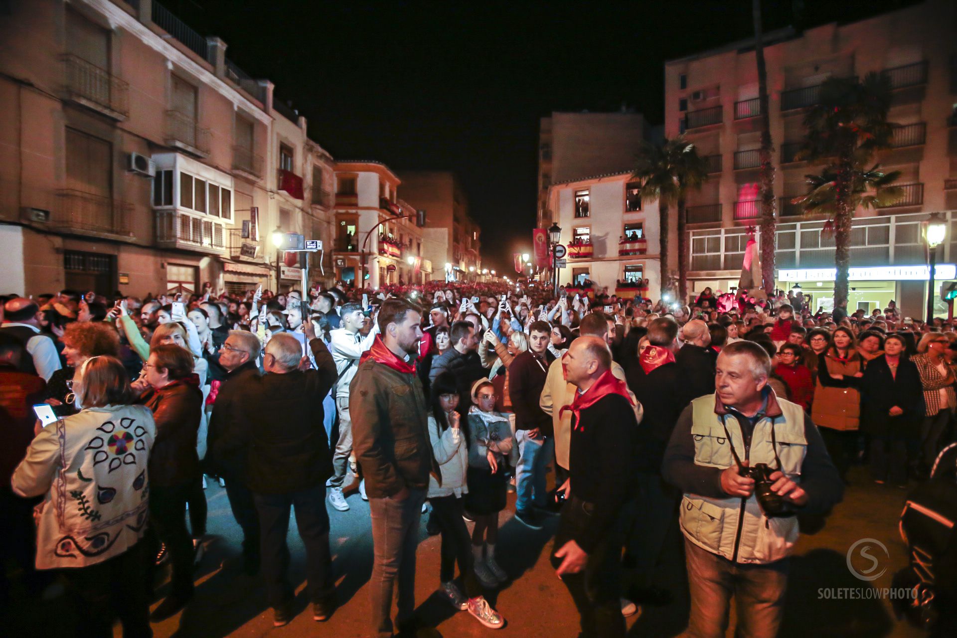 Las imágenes del encuentro del Paso Encarnado en Lorca