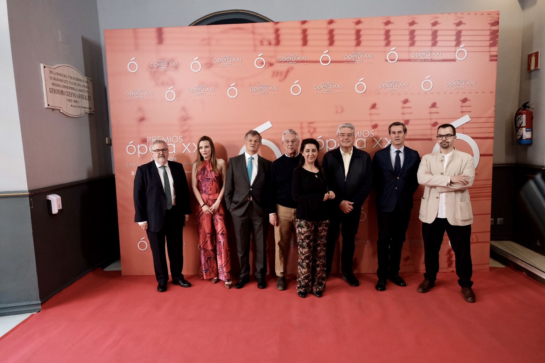 Alfombra roja de los Premios Opera XXI