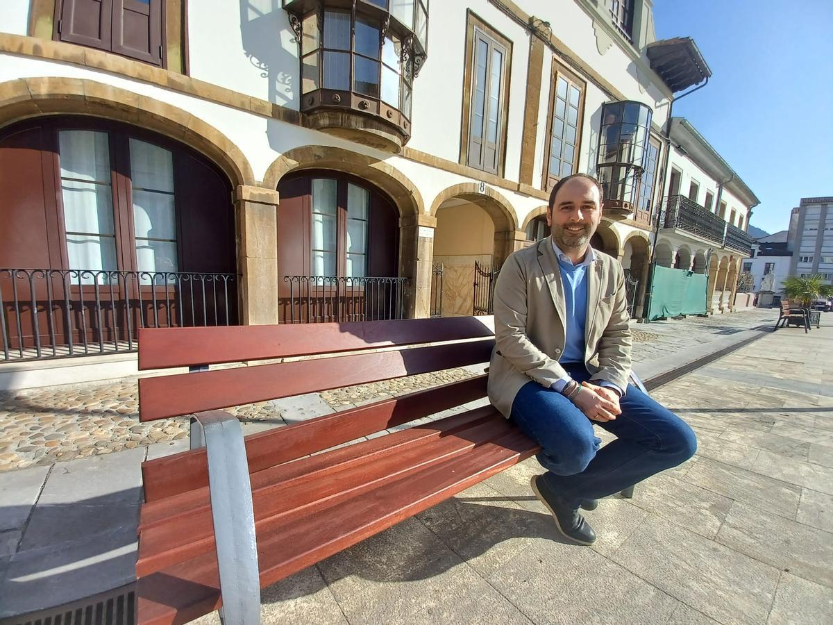 El alcalde de Pravia, David Álvarez, en una imagen de archivo.