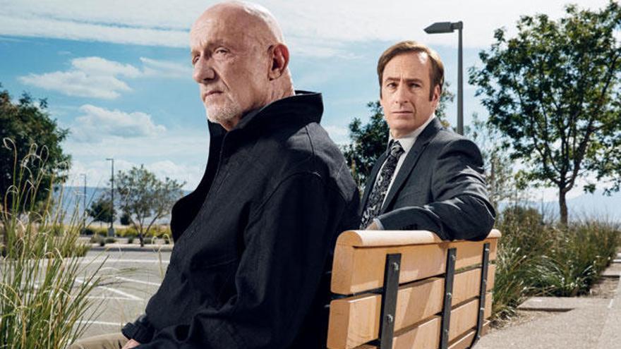 Los protagonistas de &#039;Better call Saul&#039;.