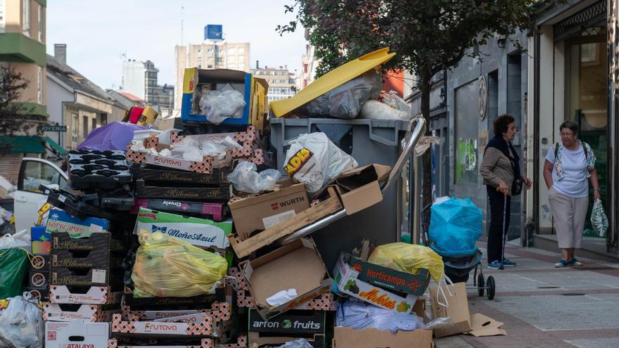 Cinco zonas quedan sin recogida de basura a pesar de que ningún trabajador hizo huelga