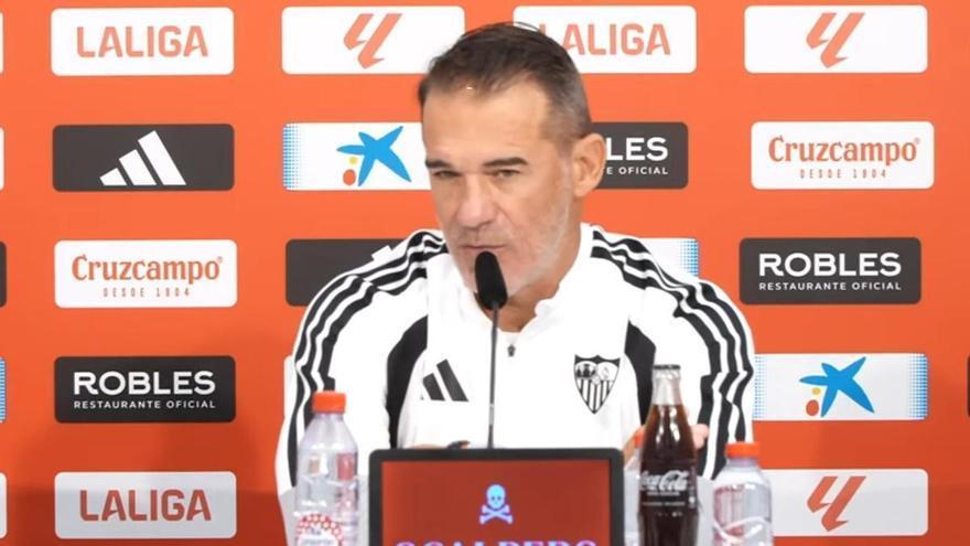 Luis García Plaza, tras el extenso parón internacional: "Tengo la sensación de que es el primer partido de LaLiga"