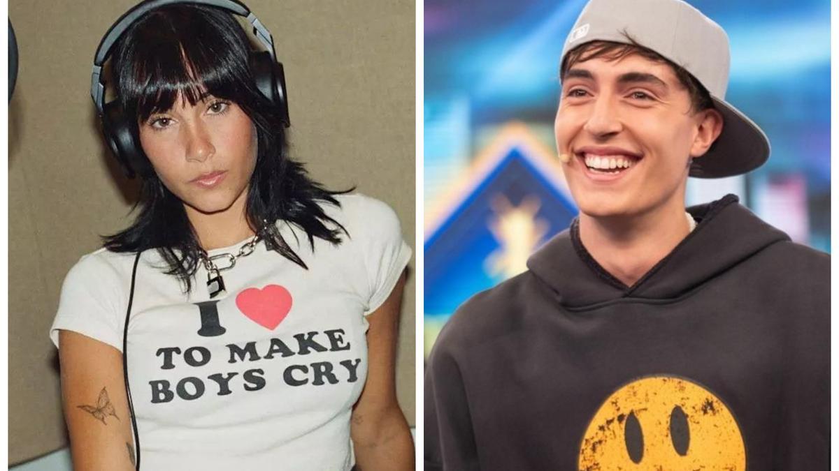 Aitana y Plex.
