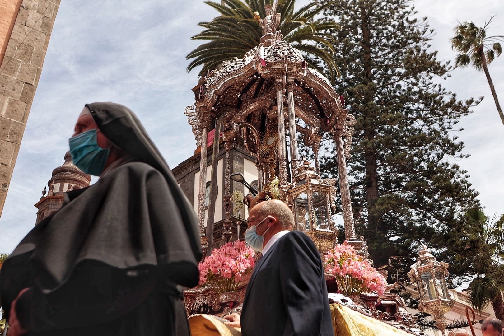 Procesión del Santísimo en La Laguna